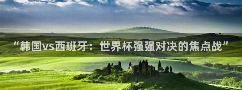 世界杯欧洲区赛程:“韩国vs西班牙:世界杯强强对决的焦点战”